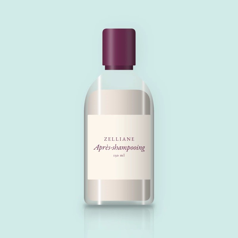 Après-shampooing anti-frisottis à l'extrait de canneberge – Zelliane, flacon 150 ml