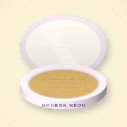 Enlumineur sublimateur au monoï – Bonbon Néon, boîtier 7 g, teinte Doré