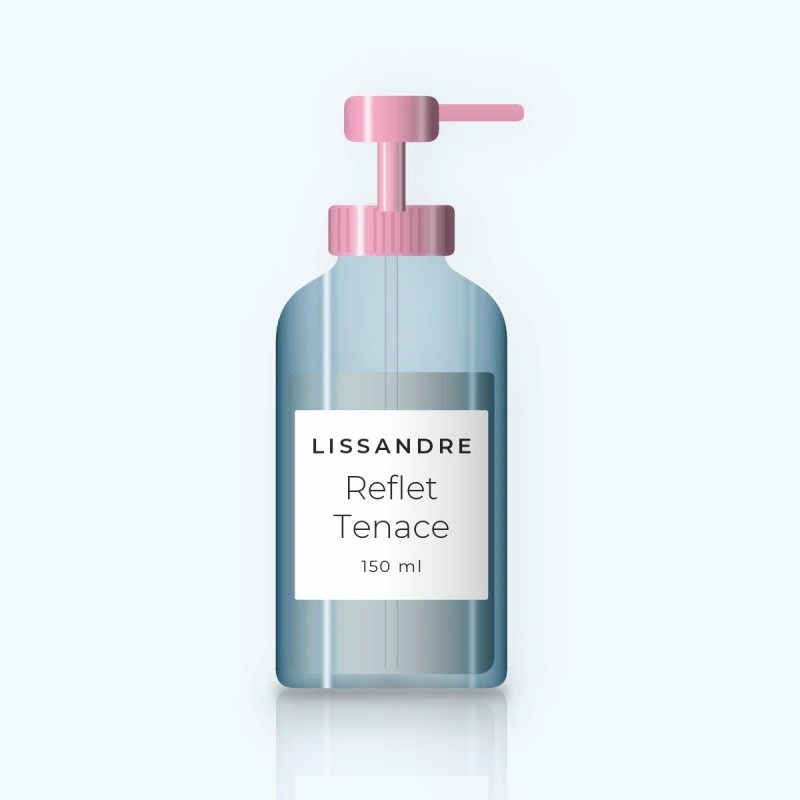 Crème coiffante fixation souple Reflet Tenace – Lissandre, flacon-pompe 150 ml
