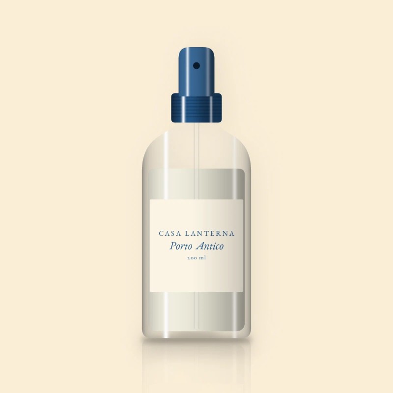 Brume Porto Antico à la fleur de tilleul – Casa Lanterna, flacon spray 200 ml