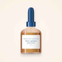 Huile capillaire protectrice à la rose musquée – Brisa de Azahar, flacon compte-gouttes 100 ml