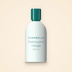 Nettoyant visage sébo-régulateur à l'acide salicylique – Tendrelle, flacon 200 ml