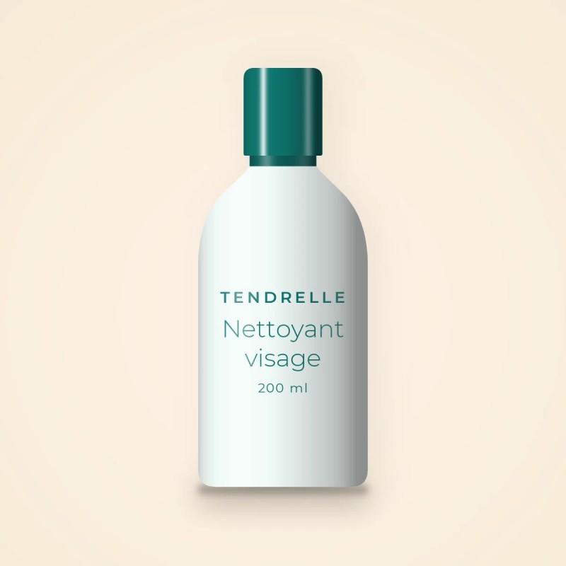 Nettoyant visage sébo-régulateur à l'acide salicylique – Tendrelle, flacon 200 ml