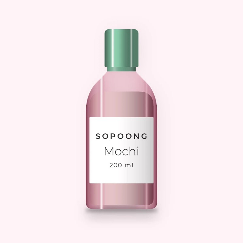Lait corps Mochi à l'huile de jojoba – Sopoong, flacon 200 ml