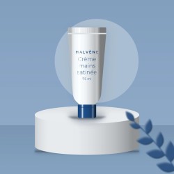 Crème mains et ongles satinée au beurre de karité – Halvène, photo d'ambiance