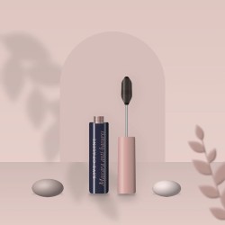 Mascara anti-bavures à l'huile de raisin – Rive Opaline, photo d'ambiance