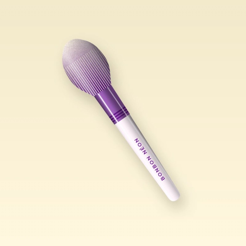Pinceau Fluo Party estompeur teint – Bonbon Néon, vue de face