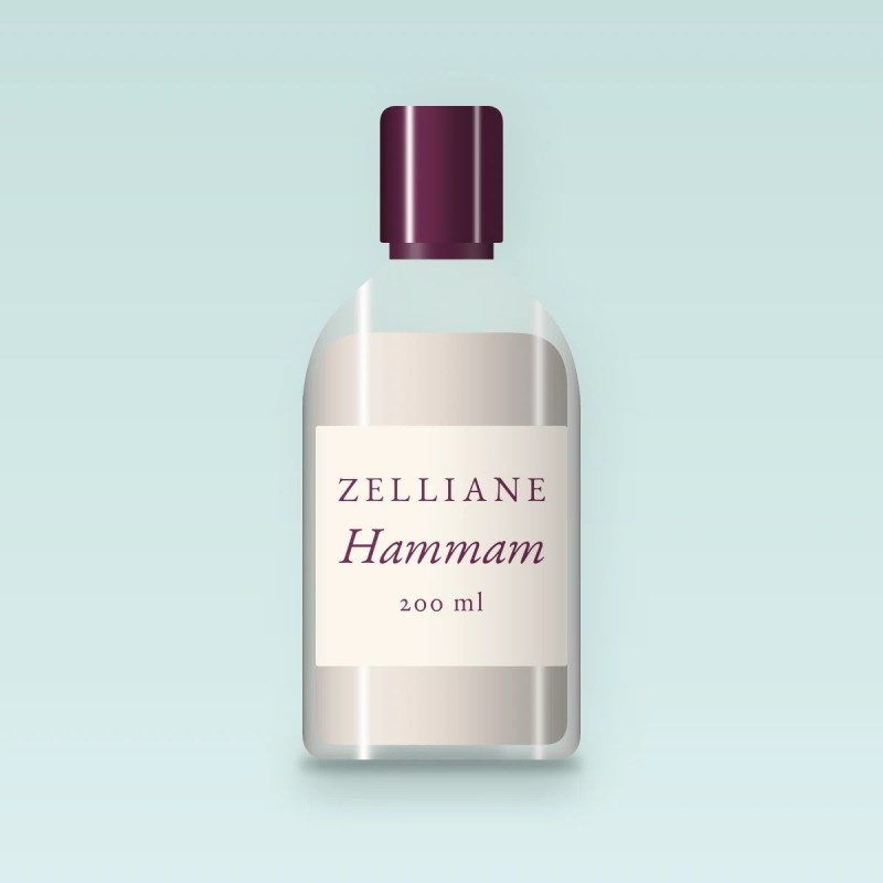 Après-shampooing Hammam au yuzu – Zelliane, flacon 200 ml