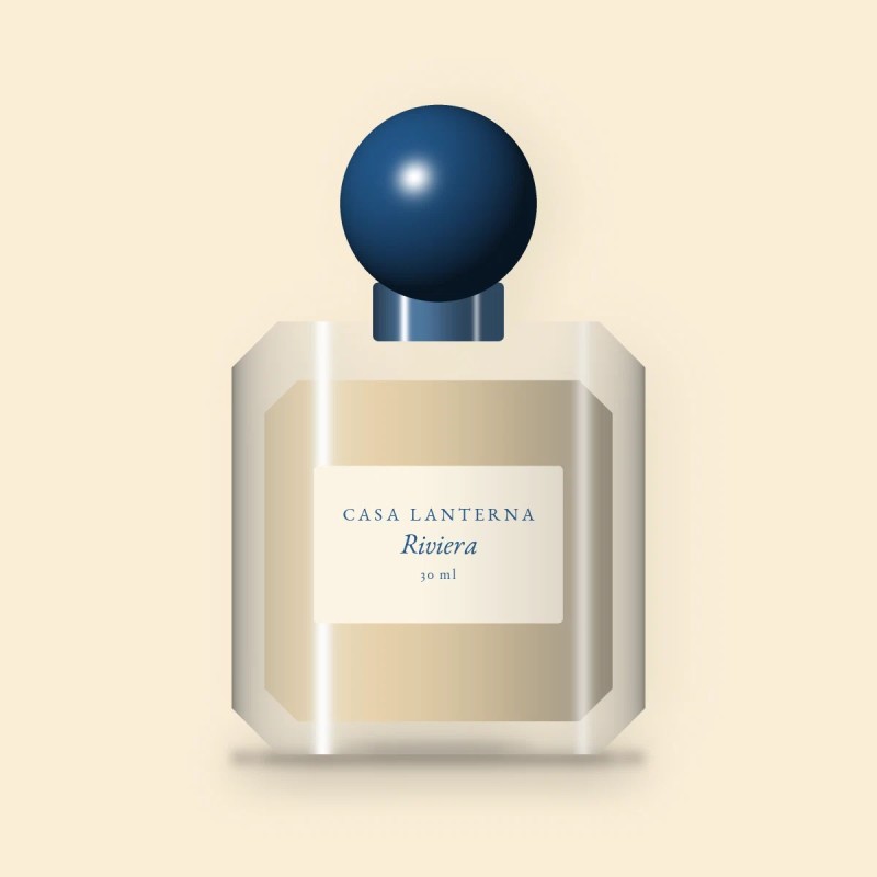 Parfum Riviera épuré – Casa Lanterna, flacon 30 ml