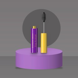 Mascara Pop Acidulé à la cire de tournesol – Bonbon Néon, photo d'ambiance