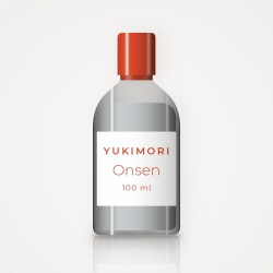 Lotion tonique illuminatrice Onsen – Yukimori, flacon 100 ml