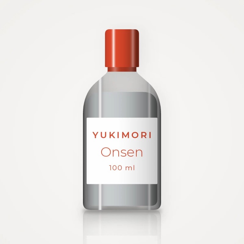 Lotion tonique illuminatrice Onsen – Yukimori, flacon 100 ml