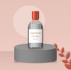 Lotion tonique illuminatrice Onsen – Yukimori, photo d'ambiance