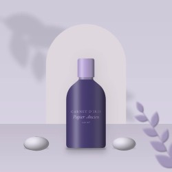 Gel douche Papier Ancien doux – Carnet d'Iris, photo d'ambiance