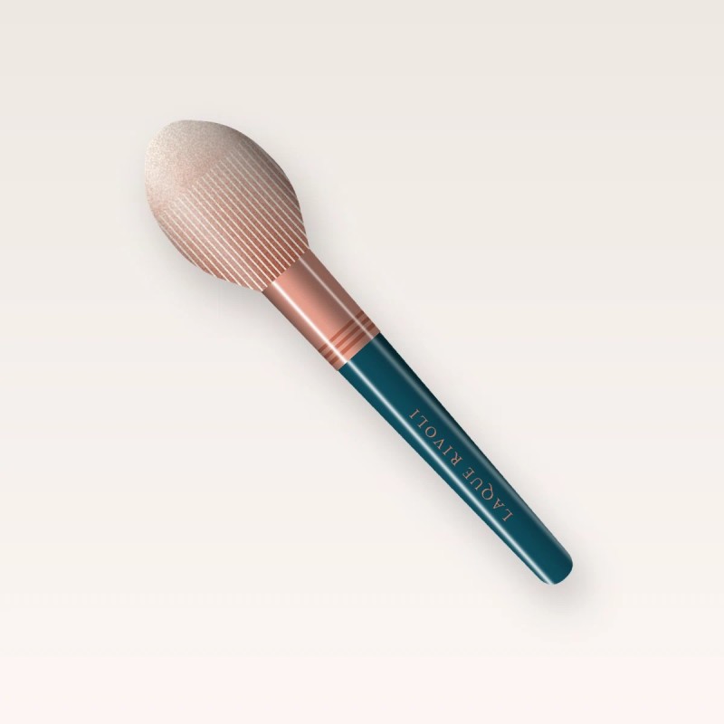Pinceau fard à joues en fibres synthétiques – Laque Rivoli, vue de face
