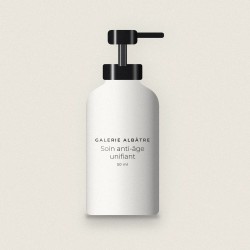 Soin anti-âge unifiant à l'acide hyaluronique – Galerie Albâtre, flacon-pompe 50 ml
