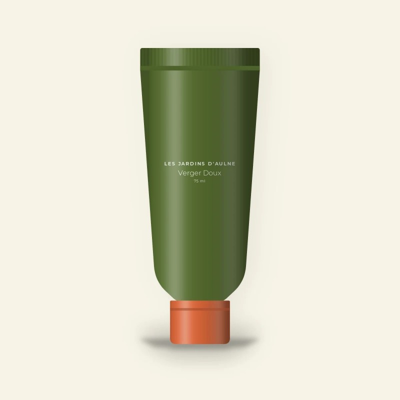 Verger Doux gommage visage express – Les Jardins d'Aulne, tube 75 ml