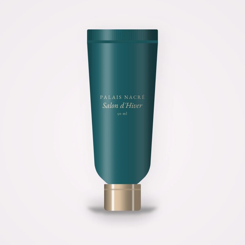 Salon d'Hiver crème solaire visage non grasse SPF 50 – Palais Nacré, tube 50 ml