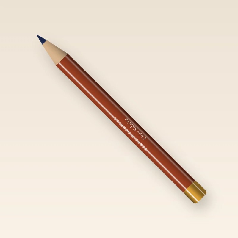 Eyeliner Ocre Solaire yeux sensibles – Terre d'Ocrelle, crayon 0,3 g, teinte Bleu nuit