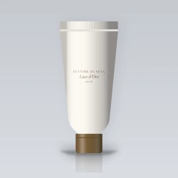 Soin sans rinçage anti-humidité Luce d'Oro – Pettine di Seta, tube 200 ml