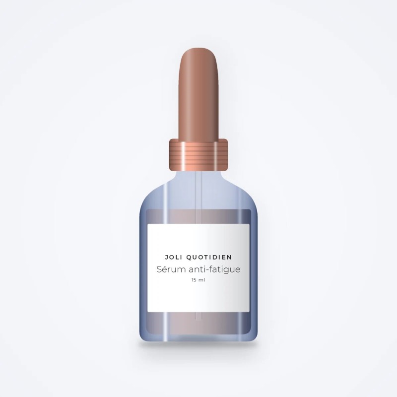Sérum anti-fatigue à la vitamine C – Joli Quotidien, flacon compte-gouttes 15 ml