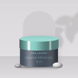 Source Minérale crème hydratante légère – Vellaure, photo d'ambiance