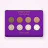 Palette yeux Pop Acidulé à l'huile d'argan – Bonbon Néon, 9 × 1 g, teinte Tons nude