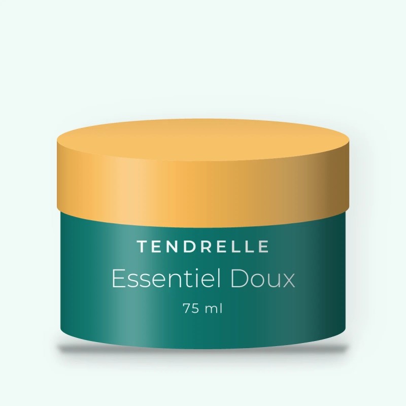 Masque visage exfoliant Essentiel Doux – Tendrelle, pot 75 ml