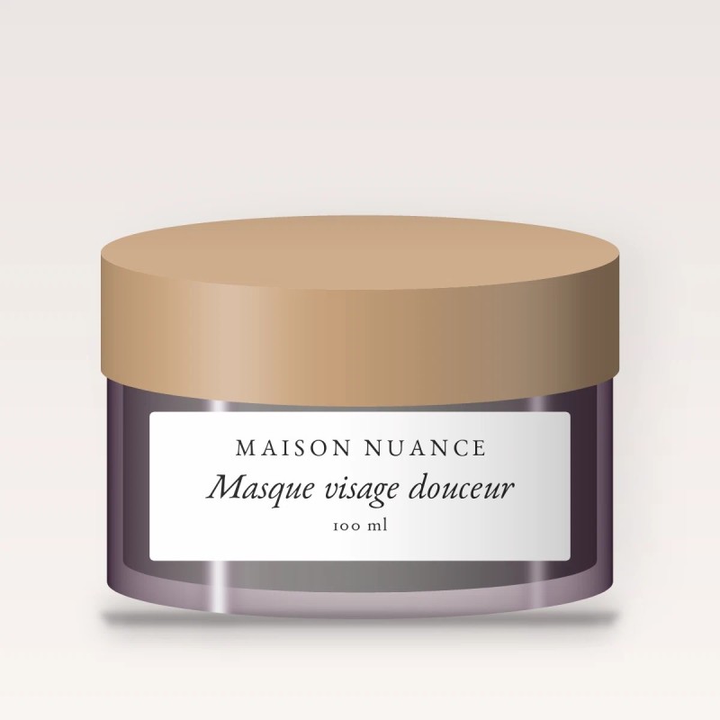 Masque visage douceur à la vitamine C – Maison Nuance, pot 100 ml