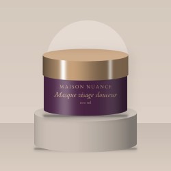 Masque visage douceur à la vitamine C – Maison Nuance, photo d'ambiance