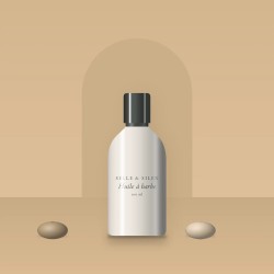 Huile à barbe haute brillance au patchouli – Selle & Silex, photo d'ambiance