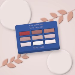 Palette yeux Mine Reposée à l'huile de camélia – Joli Quotidien, photo d'ambiance