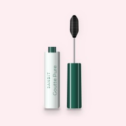 Mascara définition Goutte Pure – Sanbit, flacon et brosse 8 ml, teinte Noir intense