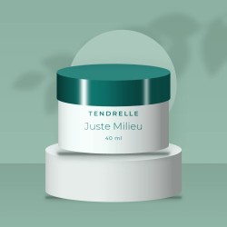 Juste Milieu crème hydratante nourrissante – Tendrelle, photo d'ambiance