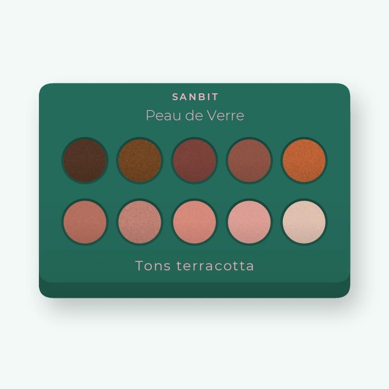 Palette yeux Peau de Verre créative 12 × 1 g | Sanbit