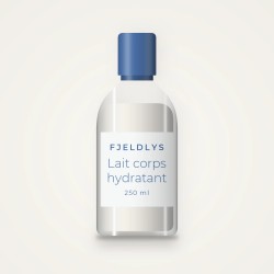 Lait corps hydratant à la provitamine B5 – Fjeldlys, flacon 250 ml