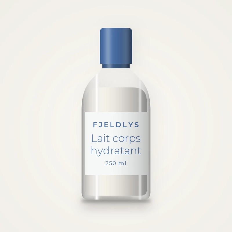 Lait corps hydratant à la provitamine B5 – Fjeldlys, flacon 250 ml