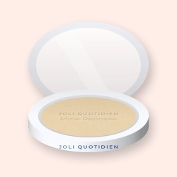 Enlumineur Mine Reposée à l'acide hyaluronique – Joli Quotidien, boîtier 7 g, teinte Champagne