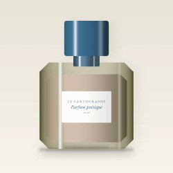 Parfum poétique au ciste labdanum – Le Cartographe, flacon 30 ml