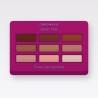 Palette yeux Aplat Mat à l'huile de raisin – Chromalie, 4 × 1,2 g, teinte Tons terracotta