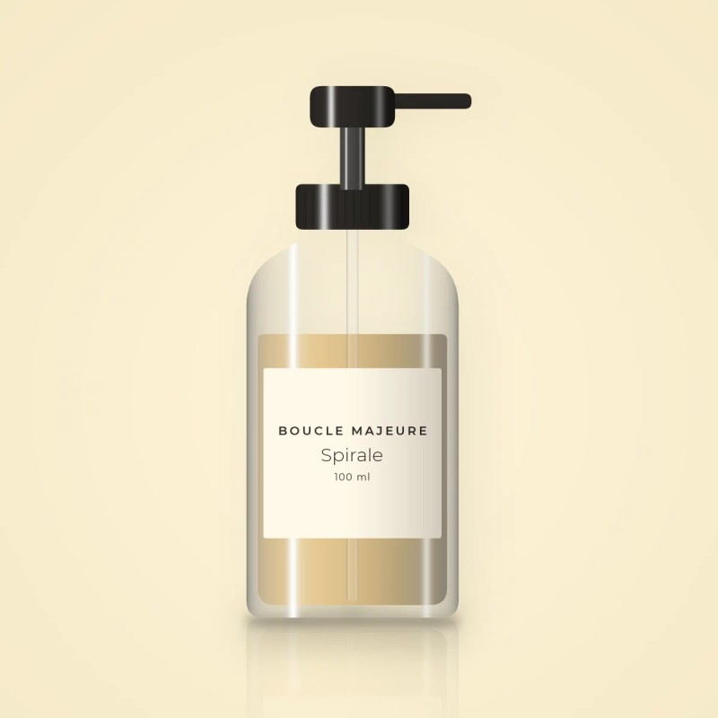 Huile capillaire définition boucles Spirale – Boucle Majeure, flacon-pompe 100 ml