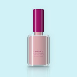 Vernis à ongles Pigment Pur tenue extrême – Chromalie, flacon 5 ml, teinte 06 Rose poudré