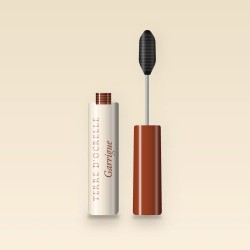 Mascara fortifiant Garrigue – Terre d'Ocrelle, flacon et brosse 10 ml, teinte Noir