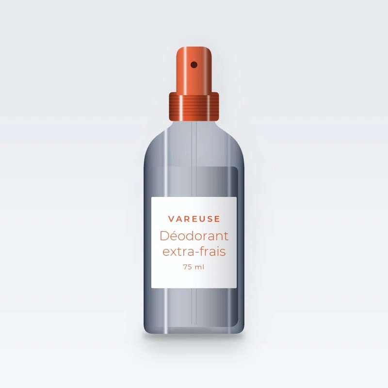 Déodorant extra-frais à la sauge sclarée pour homme – Vareuse, flacon spray 75 ml