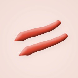 Rouge à lèvres sans effet desséchant à l'huile de camélia – Yukimori, aperçu de la teinte 11 Orange sanguine