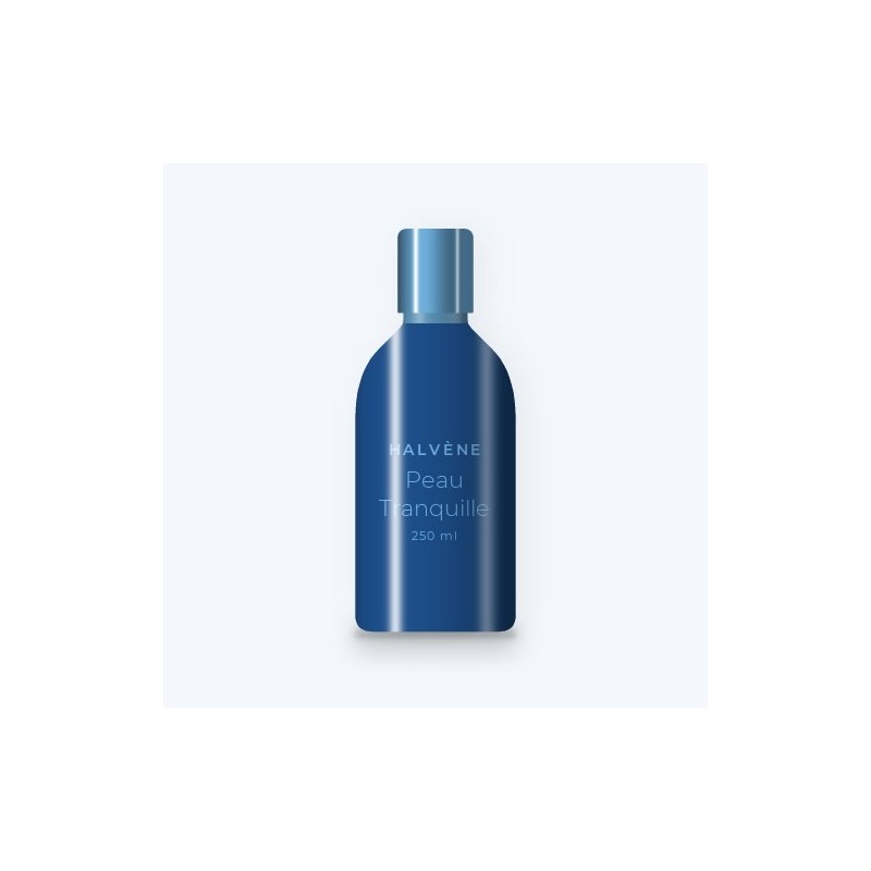 Lait corps Peau Tranquille à l'huile d'argan – Halvène, flacon 250 ml