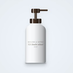 Gel douche et bain velouté au concombre – Mélèze & Givre, flacon-pompe 100 ml