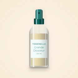 Huile corps Grande Douceur au sésame – Tendrelle, flacon spray 100 ml