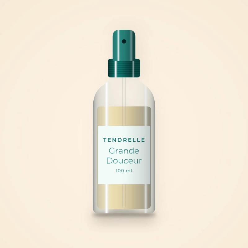 Huile corps Grande Douceur au sésame – Tendrelle, flacon spray 100 ml