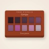 Palette yeux Garrigue ultra-pigmentée – Terre d'Ocrelle, 12 × 1 g, teinte Tons prune